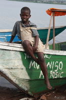 view--river boy Kisumu, East Africa, Kenya, Africa