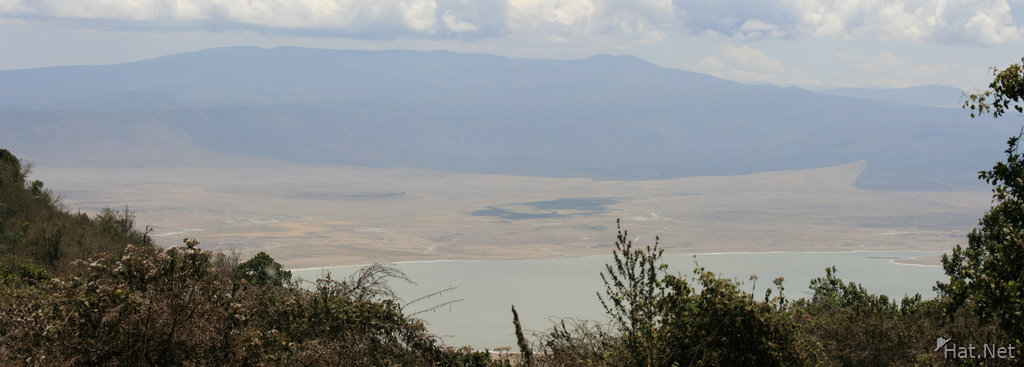crater lake of ngorongoro