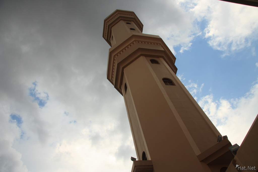 towering minaret