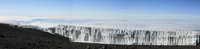 glacier on uhuru peak Kilimanjaro, East Africa, Tanzania, Africa