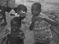 kung fu kids Rawangi, East Africa, Tanzania, Africa