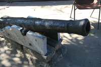 original cannon Mombas, East Africa, Kenya, Africa