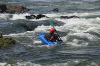 view--river kayaking on nile Jinja, East Africa, Uganda, Africa
