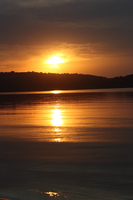 sunset on ssese island Bugala Island, East Africa, Uganda, Africa