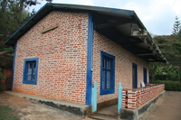 brick house Ushoto, East Africa, Tanzania, Africa