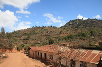 village street Rawangi, East Africa, Tanzania, Africa