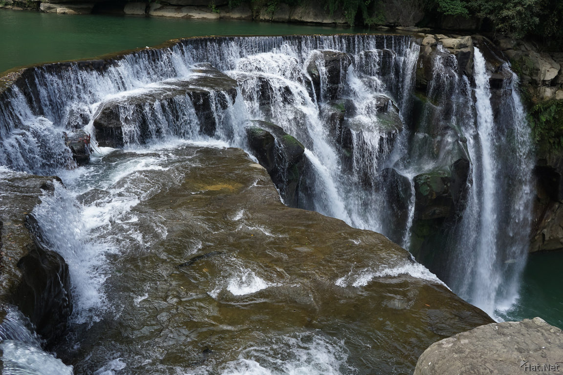 Shifen waterfall area