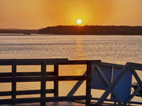 Golden Sunset at Tin Can Bay 