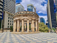 Anzac Square Memorial in Brisbane 