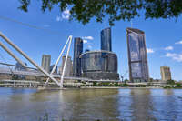 Brisbane Skyline from South Bank 