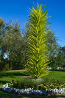 Giant Green Sculpture in Cleland 