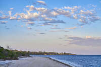 Evening beach at Brownlow Ki 