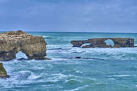 Natural Rock Arches at Robe 