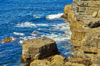 Rocky Coastline at Eaglehawk Neck 