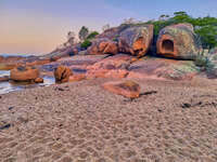 Rock Formations at Sleepy Bay 