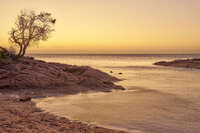 Sunset at Freycinet Coastline 