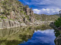 Reflections at Cataract Gorge 