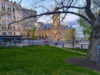 Evening at Hobart City Interchange 