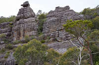 Rock Formations at Halls Gap 