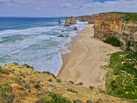 Twelve Apostles Coastal View 