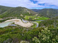 Scenic View from Teddy's Lookout 