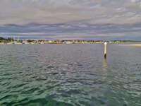 Calm waters at Lakes Entrance 