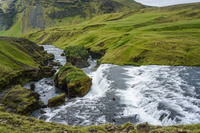 Falls of Skogar South,  Iceland, Europe