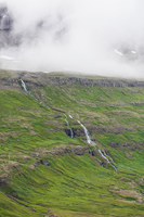 Seydisfjordur waterfall Akureyri,  East,  Iceland, Europe