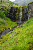 Tvisongur waterfalls Seyðisfjörður,  East,  Iceland, Europe