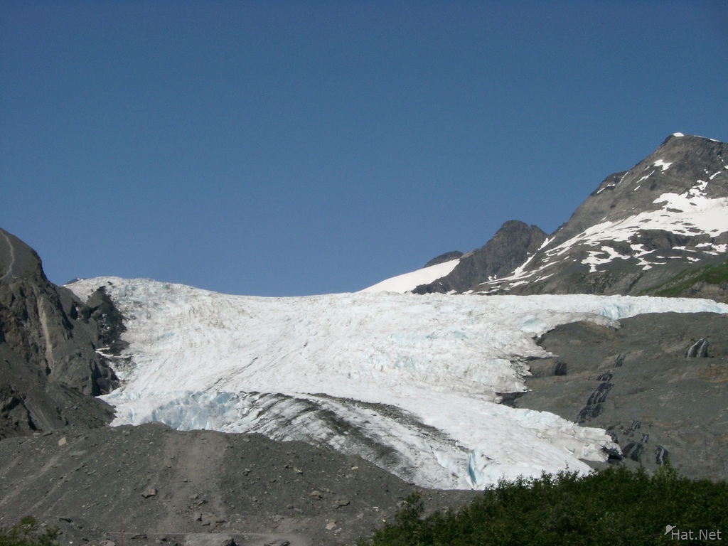 glacier closeup