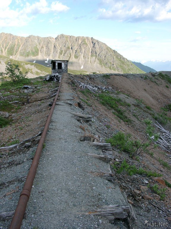 rail of the mining cart