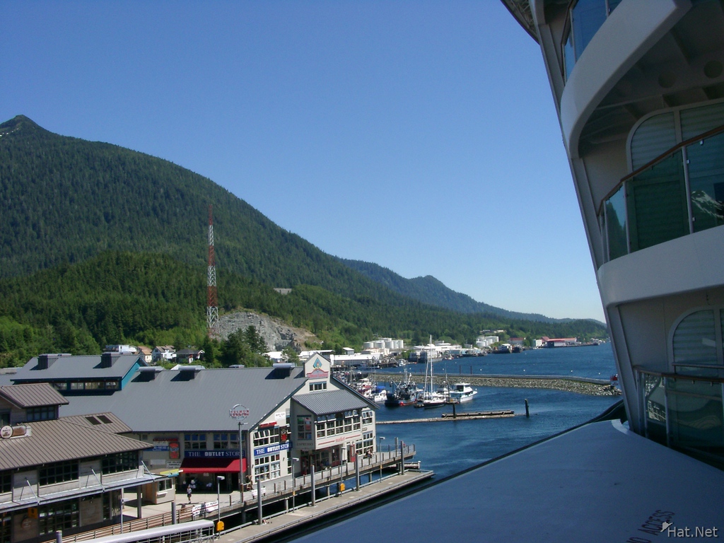 ketchikan from cruise