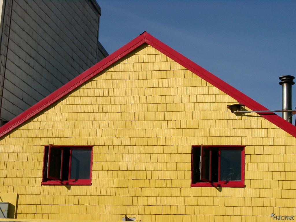 yellow roof