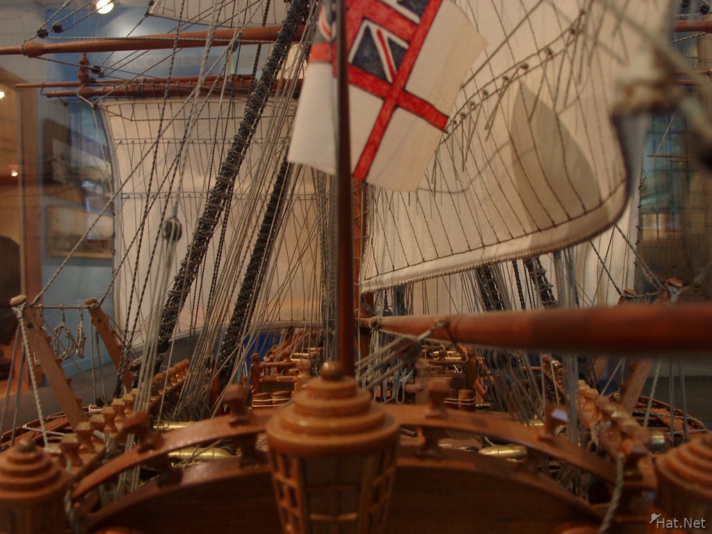 onboard of the tall ship