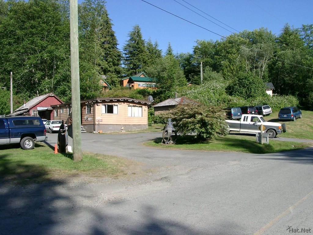 bus stop for west coast trail express