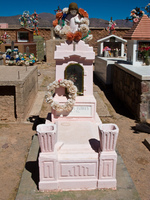 pink tomb Humahuaca, Jujuy and Salta Provinces, Argentina, South America