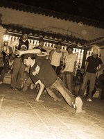 kick dancing Puerto Igua�u, Salta, Misiones, Salta and Jujuy Province, Argentina, South America