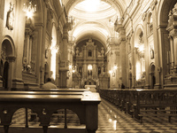 inside of san franciso church Salta, Cafayate, Jujuy and Salta Provinces, Argentina, South America