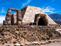 the monument Purmamarca, Tilcara, Jujuy and Salta Provinces, Argentina, South America