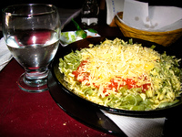 food--pasta at lapena Purmamarca, Tilcara, Jujuy and Salta Provinces, Argentina, South America