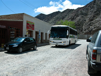 transport--purmamacrca bus station Purmamarca, Northern Salta Provinces, Argentina, South America