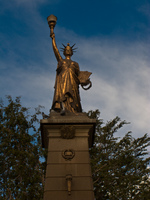 statue of liberty in potosi Uyuni, Potosi, Potosi Department, Bolivia, South America