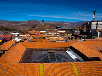 pary orcko tower and entel Potosi, Potosi Department, Bolivia, South America