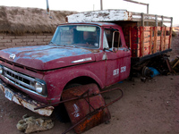 old truck of san antonio de lipez Tupiza, Potosi Department, Bolivia, South America