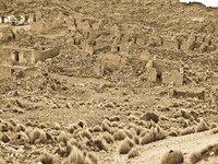 colonial ruins of san antonio San Antonio, Potosi Department, Bolivia, South America