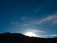 san juan sunset Laguna Colorado, Potosi Department, Bolivia, South America