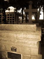 tomb with forgotten name Sucre, Santa Cruz Department, Bolivia, South America