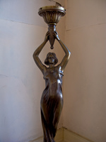 bronze woman Sucre, Santa Cruz Department, Bolivia, South America