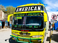 transport--trans america bus to potosi from uyuni Uyuni, Potosi, Potosi Department, Bolivia, South America