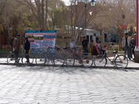 bikes in uyuni Uyuni, Potosi, Potosi Department, Bolivia, South America
